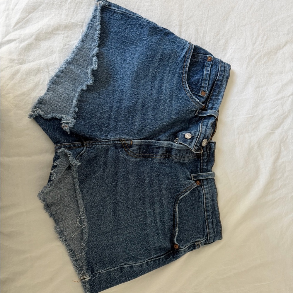 Levi's Blue Denim Shorts